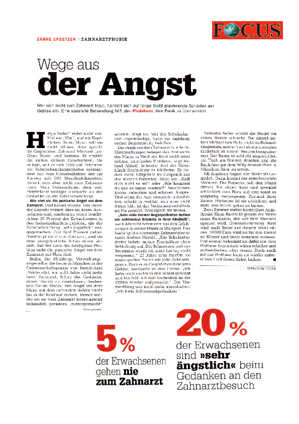 Zahnarztphobie – Wege aus der Angst