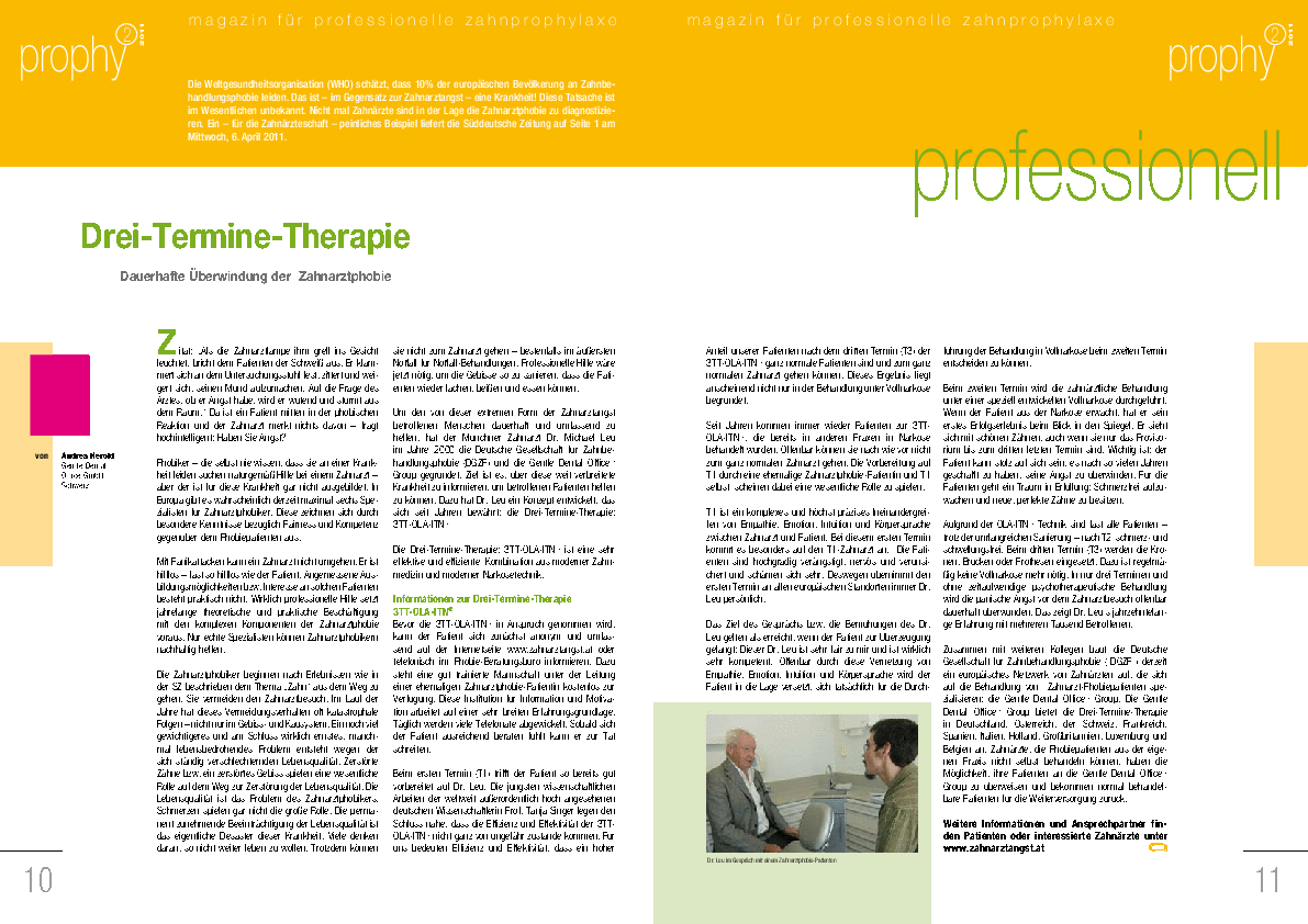 Magazin für professionelle Zahnprophylaxe